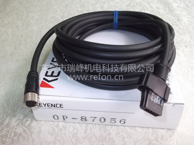 KEYENCE基恩士传感器头电缆连接线 数据线OP-87056