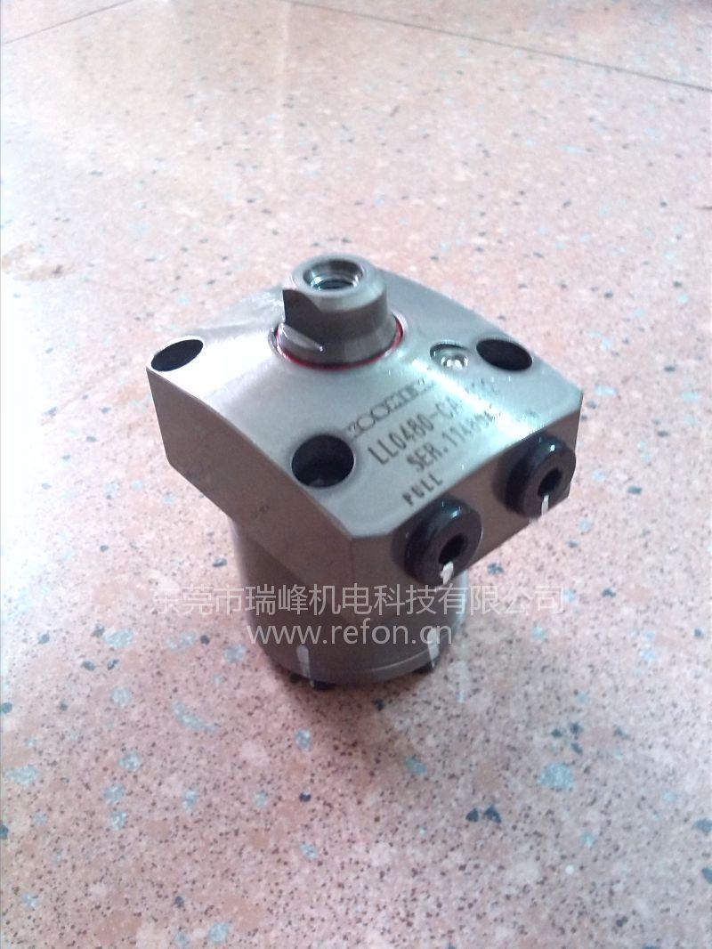 KOSMEK考世美直线夹紧器直线油缸LL0480-CA-32正面实物图片产品实拍