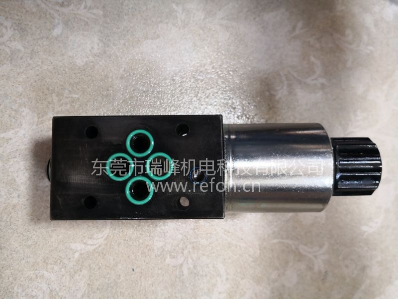 美国parker派克电磁比例溢流阀RE06M17W2V1XW20底部图