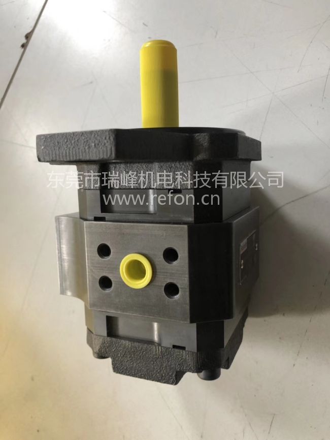 德国Rexroth力士乐内啮合齿轮油泵PGH3-22/011RE07VU2 MNR订货号R900951303 侧面实物拍摄图