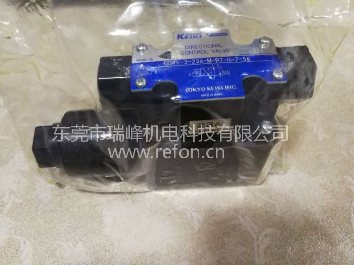 TOKYO KEIKI东京计器DG4V-3-23A-M-P7-H-7正面实物拍摄图