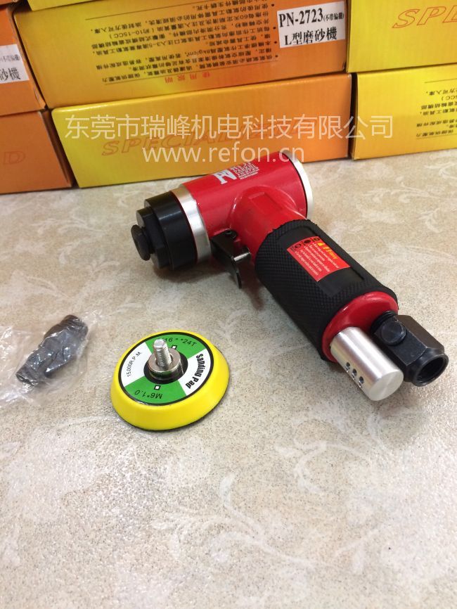 台湾PARKNI柏力气动工具 2寸偏心式砂磨风磨机PN-2723配件展示图